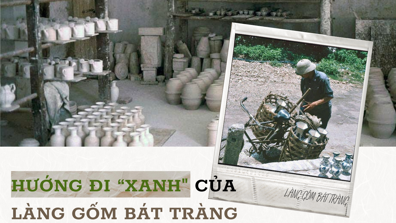 Hướng đi “xanh” của làng gốm Bát Tràng  -0